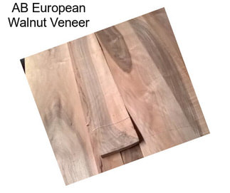 AB European Walnut Veneer
