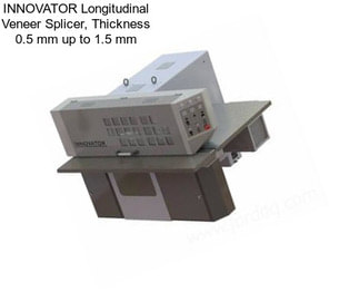 INNOVATOR Longitudinal Veneer Splicer, Thickness 0.5 mm up to 1.5 mm