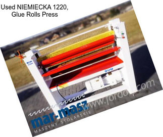 Used NIEMIECKA 1220, Glue Rolls Press