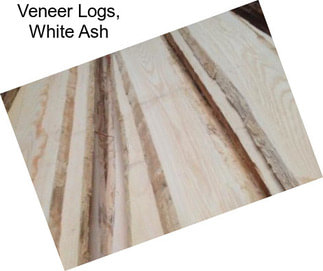 Veneer Logs, White Ash