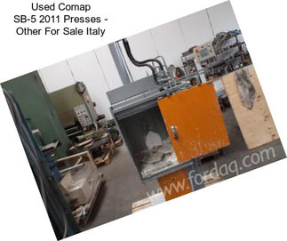 Used Comap SB-5 2011 Presses - Other For Sale Italy