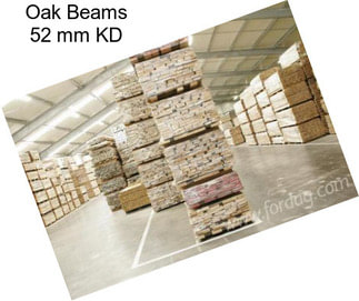 Oak Beams 52 mm KD