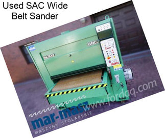 Used SAC Wide Belt Sander