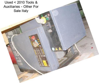 Used < 2010 Tools & Auxiliaries - Other For Sale Italy