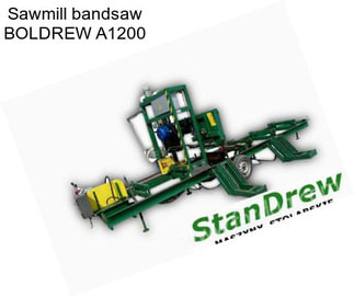 Sawmill bandsaw BOLDREW A1200