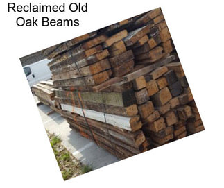 Reclaimed Old Oak Beams