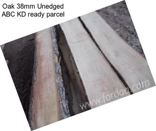 Oak 38mm Unedged ABC KD ready parcel