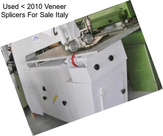 Used < 2010 Veneer Splicers For Sale Italy