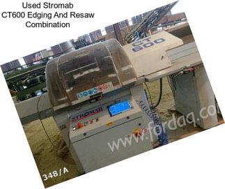 Used Stromab CT600 Edging And Resaw Combination
