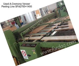 Used A.Cremona Veneer Peeling Line SFA2700×1400