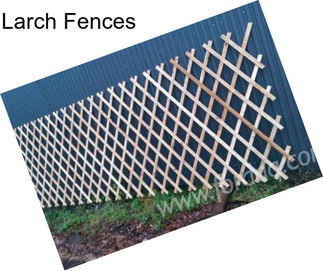 Larch Fences