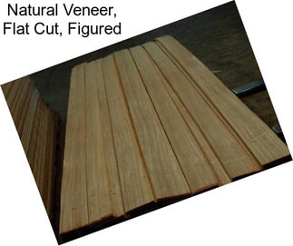 Natural Veneer, Flat Cut, Figured