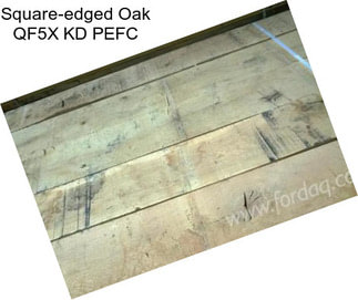 Square-edged Oak QF5X KD PEFC