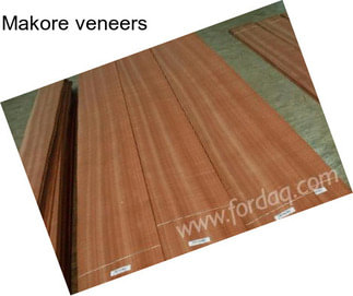 Makore veneers