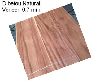 Dibetou Natural Veneer, 0.7 mm