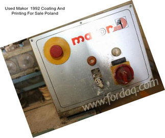 Used Makor  1992 Coating And Printing For Sale Poland