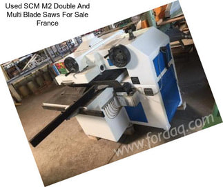 Used SCM M2 Double And Multi Blade Saws For Sale France
