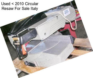 Used < 2010 Circular Resaw For Sale Italy