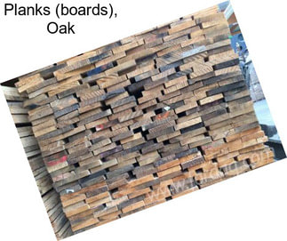 Planks (boards), Oak