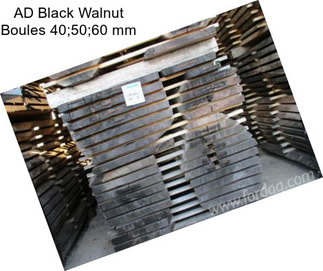 AD Black Walnut Boules 40;50;60 mm