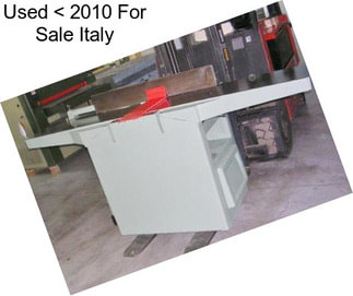 Used < 2010 For Sale Italy