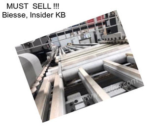 MUST  SELL !!!  Biesse, Insider KB