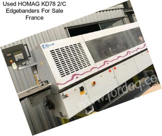 Used HOMAG KD78 2/C Edgebanders For Sale France