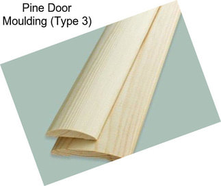 Pine Door Moulding (Type 3)