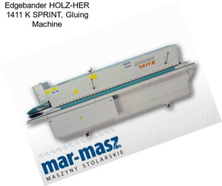 Edgebander HOLZ-HER 1411 K SPRINT, Gluing Machine