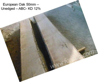 European Oak 50mm – Unedged – ABC- KD 12%