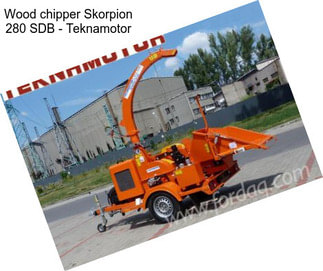 Wood chipper Skorpion 280 SDB - Teknamotor