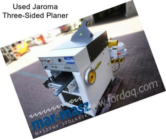 Used Jaroma Three-Sided Planer