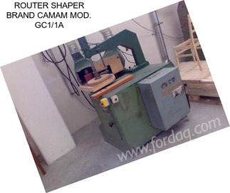 ROUTER SHAPER BRAND CAMAM MOD. GC1/1A