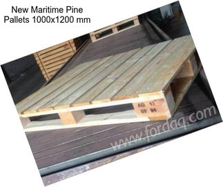New Maritime Pine Pallets 1000x1200 mm