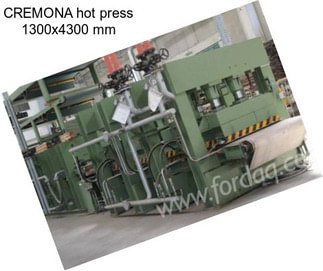 CREMONA hot press 1300x4300 mm