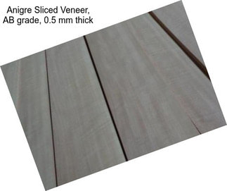 Anigre Sliced Veneer, AB grade, 0.5 mm thick