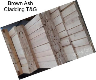 Brown Ash Cladding T&G