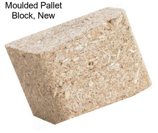 Moulded Pallet Block, New