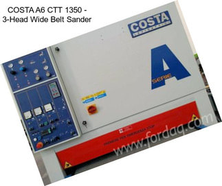 COSTA A6 CTT 1350 - 3-Head Wide Belt Sander