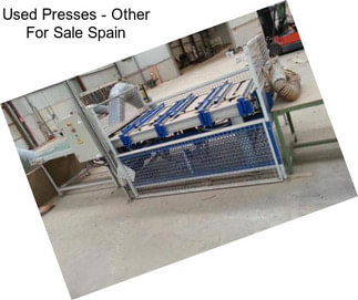 Used Presses - Other For Sale Spain