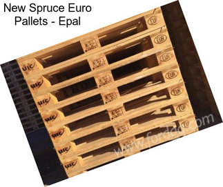 New Spruce Euro Pallets - Epal