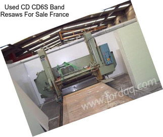 Used CD CD6S Band Resaws For Sale France