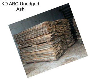 KD ABC Unedged Ash