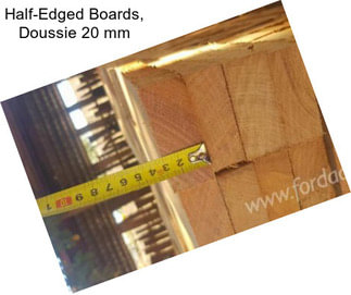 Half-Edged Boards, Doussie 20 mm
