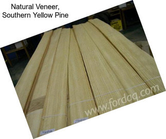 Natural Veneer, Southern Yellow Pine