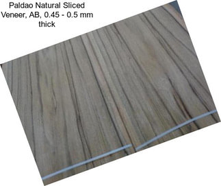 Paldao Natural Sliced Veneer, AB, 0.45 - 0.5 mm thick