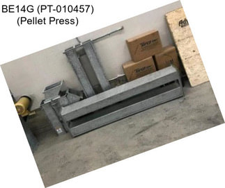 BE14G (PT-010457) (Pellet Press)