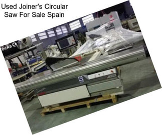 Used Joiner\'s Circular Saw For Sale Spain