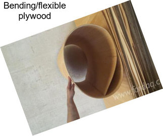 Bending/flexible plywood