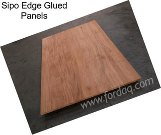 Sipo Edge Glued Panels